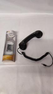 retro sluchátko pro důchodce k telefonu 