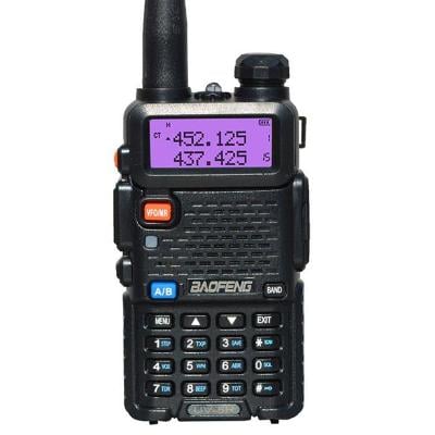 Baofeng UV-5R 10KM CB Ham rádiostanica Obojsmerná amatérska VHF Výkon