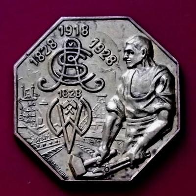 stará medaile Vítkovické Železárny 1928 RČS vydali Rothschildové