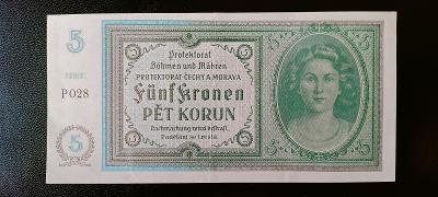 5 korun 1940 "P028"