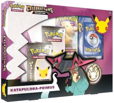 Pokémon KATAPULDRA-PRIMUS CELEBRATIONS Kollektion v německém jazyce 
