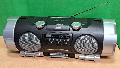 Kazetový radiomagnetofon + CD - AEG SRR4317