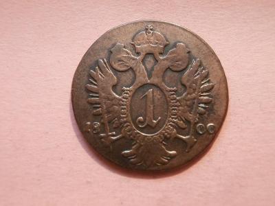 1 Krejcar 1800 S , František I.