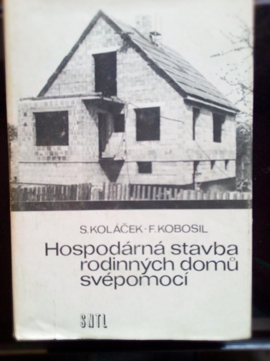 Stará kniha Hospodárna stavba RD svojpomocne r.1981 - undefined
