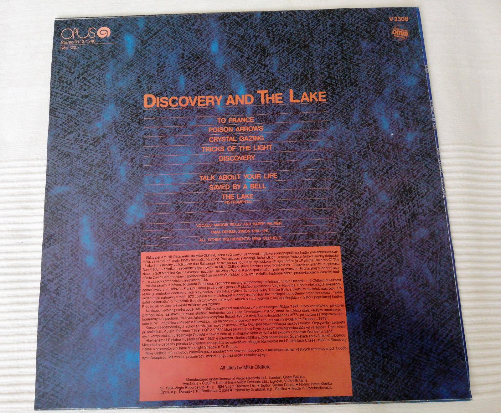 LP Mike Oldfield - Discovery - velmi dobrý stav - Hudba