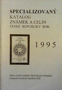 Specializovaný katalog známek a celin České republiky rok 1995