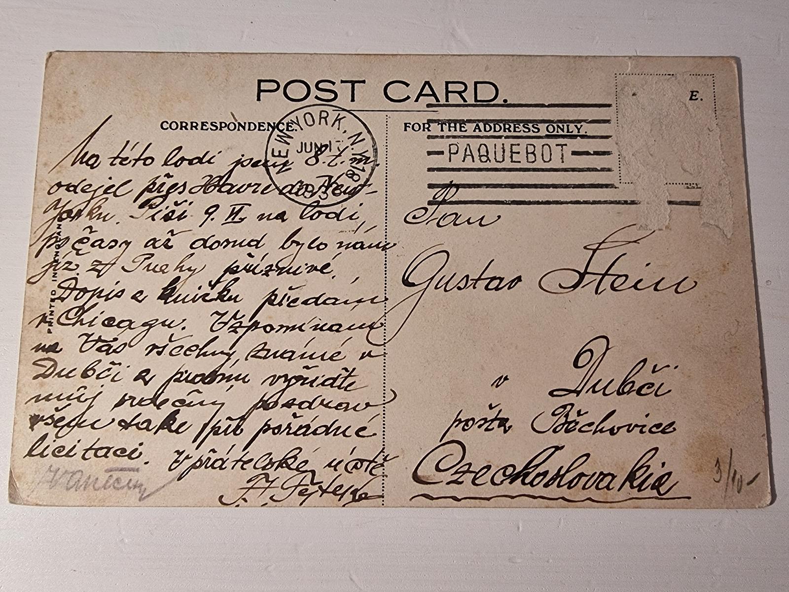 Stará pohlednice MF 1933 R.M.L. Lamaria Cunard Line Passenger Ship - Pohľadnice