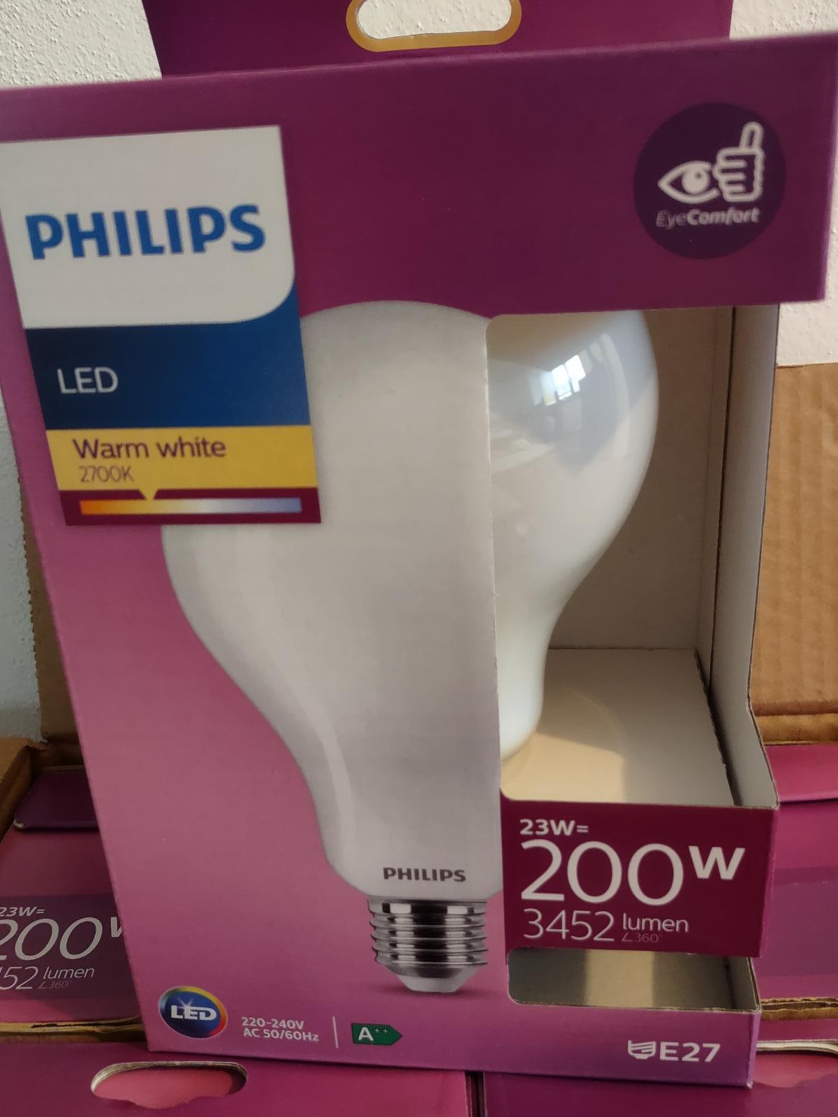 Ľad žiarovka Philips 23W (200W) teplá - 2700K. - Zariadenia pre dom a záhradu