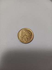 Mince 1 koruna 1977