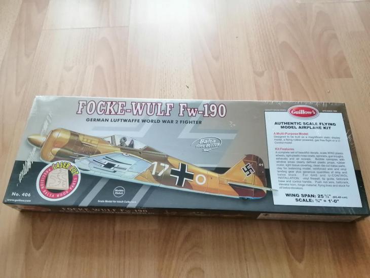 Focke Wulf Fw 190 1 16 Guillows Aukro