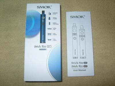 +++ 1 ks. e-cigarety /SMOK Stick R22/ 3 ks. Liquidů jako BONUS !! +++