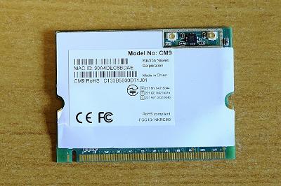 Karta CM9 miniPCI karta, 802.11a+b+g Atheros AR5213 5004X Winstron