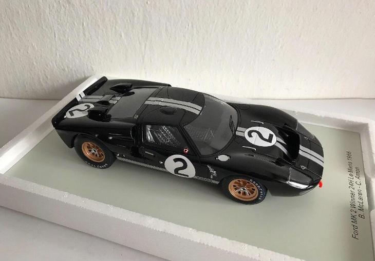 1:18 Spark Ford GT40 víťaz Le Mans 1966 | Aukro