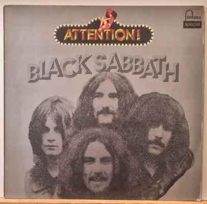 LP Black Sabbath - Attention! Black Sabbath! 1972 EX - LP / Vinylové desky