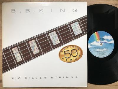 B.B.KING Six silver UK EX+ 1PRESS 1985 