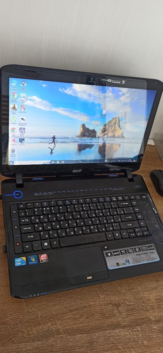 Herní notebook Acer 5942g Core i7, 8ddr3, 4gb video  - Počítače a hry