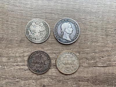 Stare stribrne mince