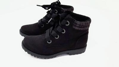 Dámské podzimní boty černé vel.37