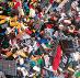 Lego 3,2 kg (originál) z cca z 12 stavebnic všeho druhu - Hračky