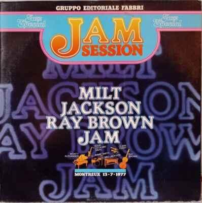 LP Milt Jackson / Ray Brown - Milt Jackson Ray Brown‎ Jam, 1981 EX