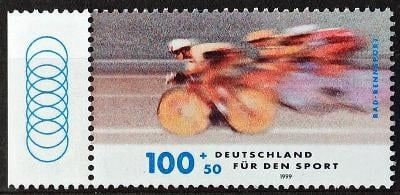 DEUTSCHLAND: MiNr.2031 Bicycles 100pf+50pf, Racing Sports, LK ** 2000