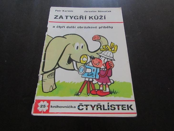 Za tygřá kůží 25  J.Němeček 1972 - Knihy a časopisy