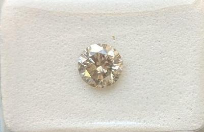 Diamant Brilliant 0.52ct. M/SI3 AIG Certified