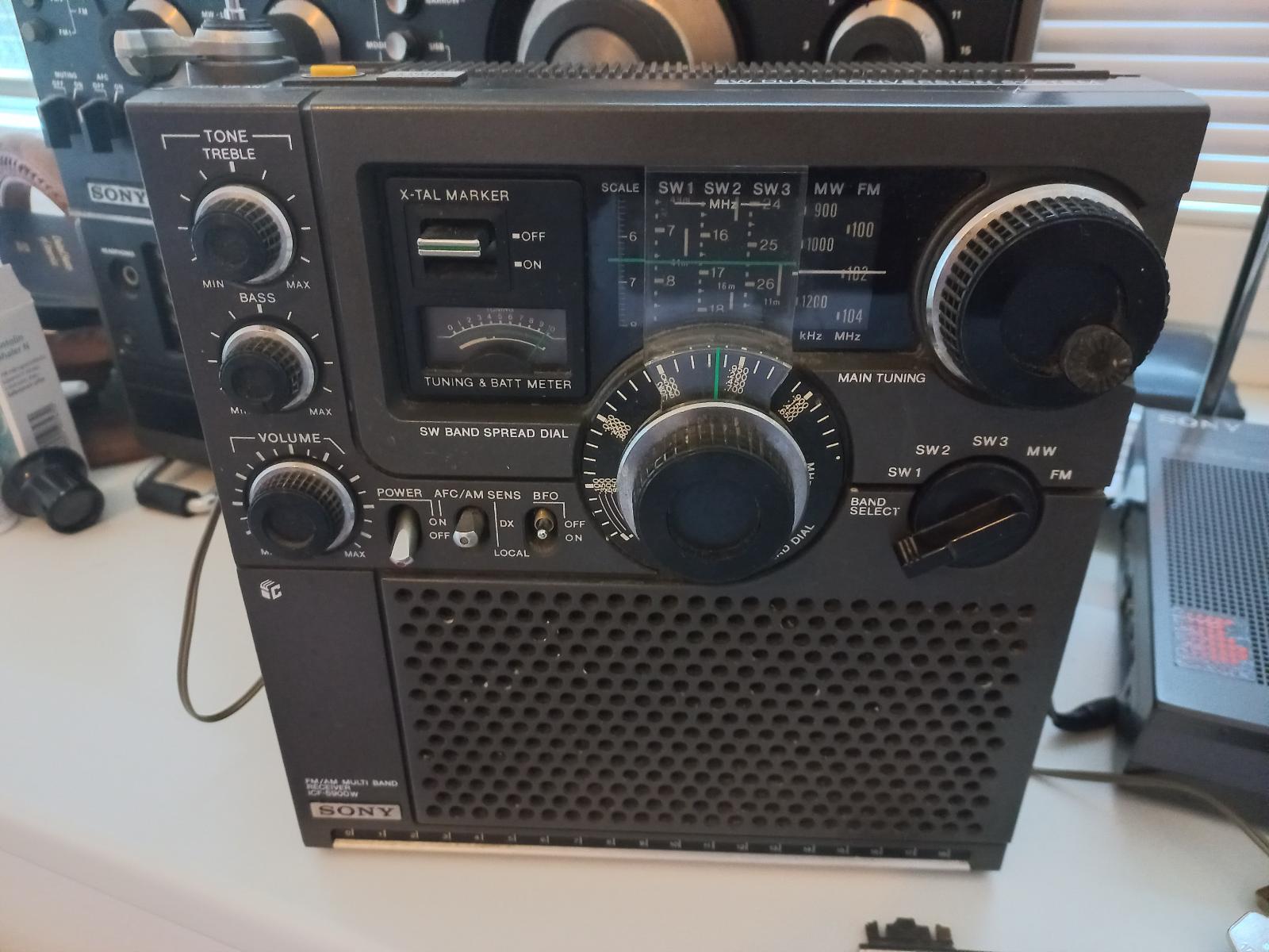 RARITA Weltempfänger Sony ICF 5900 Short wave Radio | Aukro