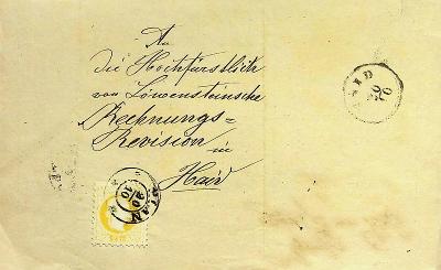 Skládaný dopis Plan 1877 RU