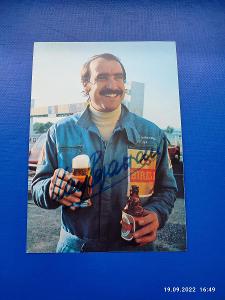 Clay Regazzoni F1 autogram