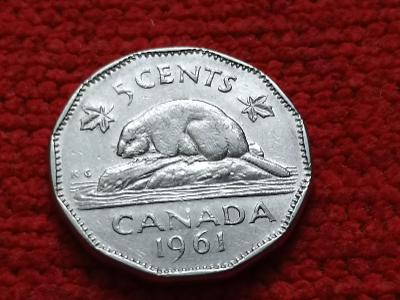 Kanada 5 cent 1961