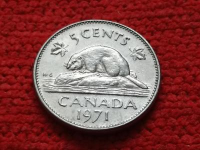 Kanada 5 cent 1971