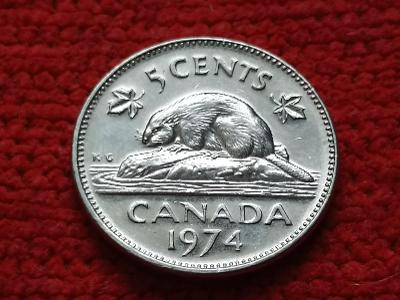 Kanada 5 cent 1974