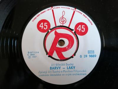 SP R - BARVY LAKY /1967