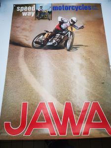 Jawa - speed way 1978 - plakát   60x86 cm