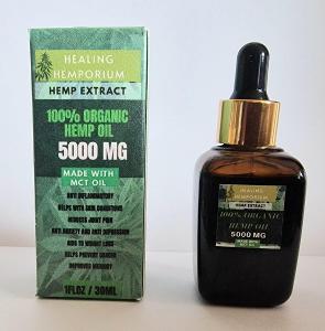CBD olej - extrakt - 10 ml - 5000MG