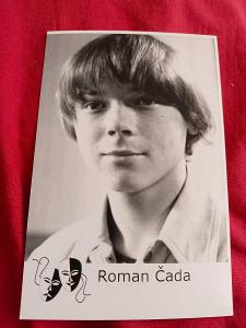 Roman Čada originál autogram