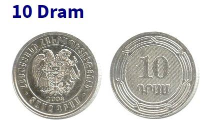 ARMENIA 10 dram 2004 KM#112 Stav 2/2 M-0907 - Numizmatika