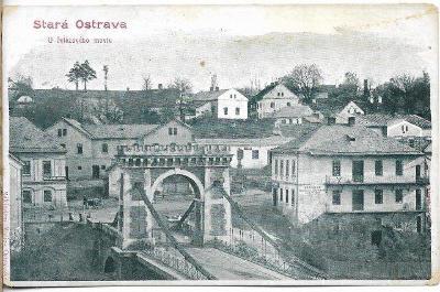 Stará Ostrava , DA - Řetězový most