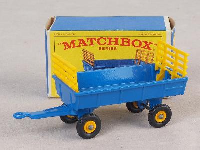 MATCHBOX RW40C HAY TRAILER - 1967 + ORIGINÁL BOX