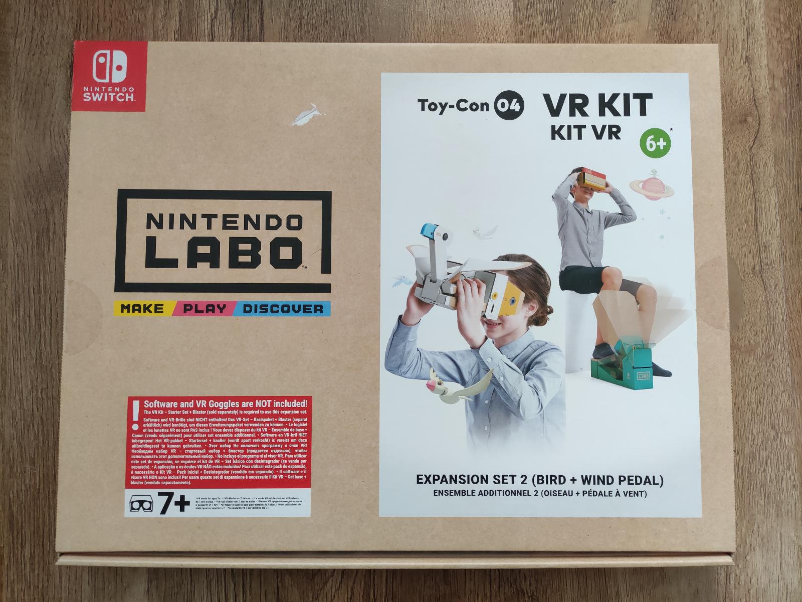 Nintendo Labo - Cardboard - Rozširujúci set 2 pre virtuálnu realitu - Počítače a hry