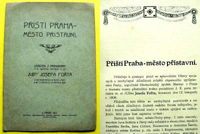 Příští Praha - město přístavní (1910)					