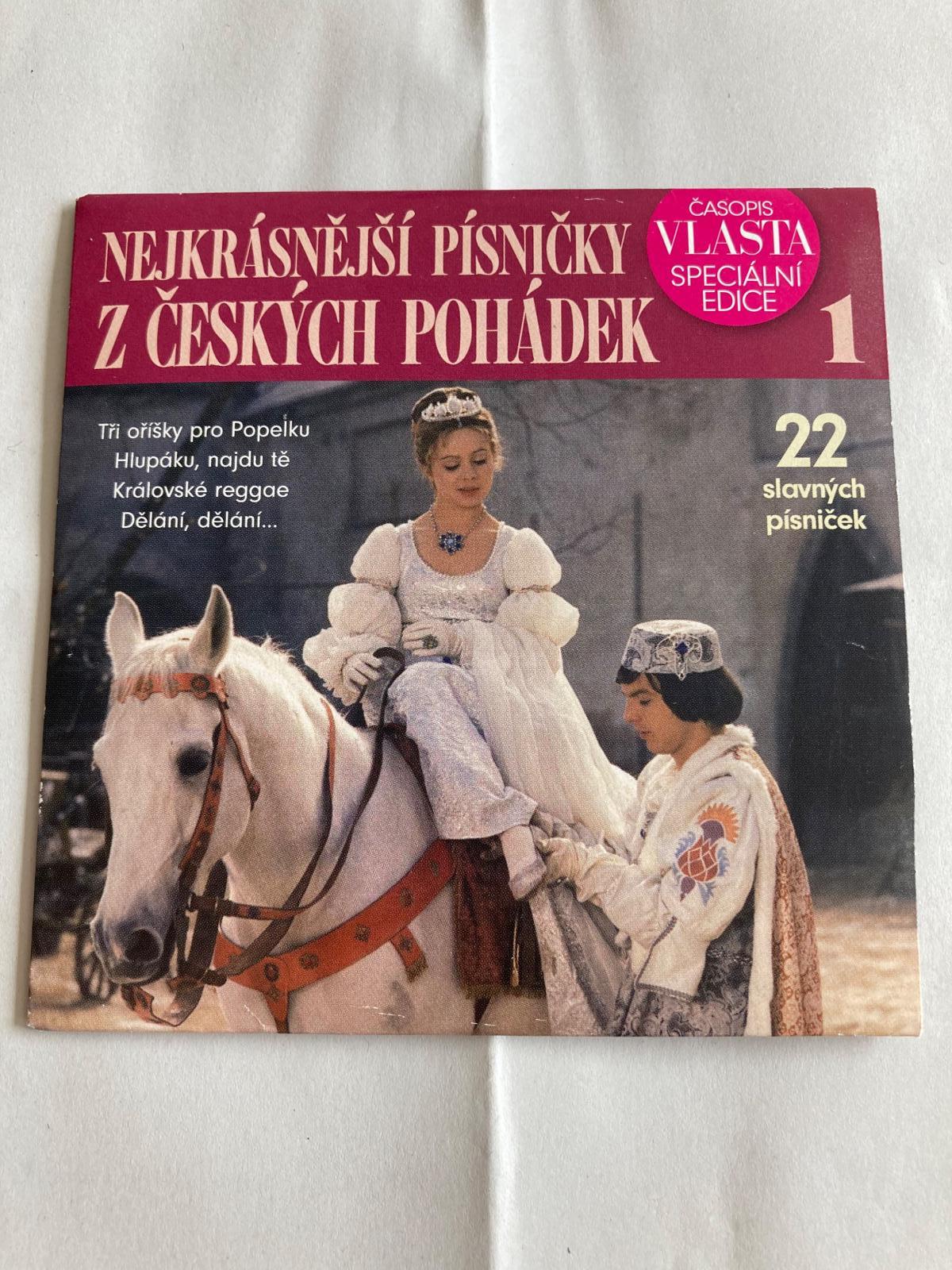 Cd NejkrÁsnĚjŠÍ PÍsniČky Z ČeskÝch PohÁdek Aukro