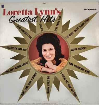 LP Loretta Lynn - Loretta Lynn's Greatest Hits, 1978 EX