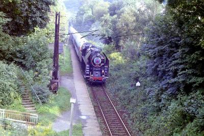 parní lokomotiva, vlak, 1995