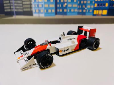 Model Formule F1 McLaren Honda MP4/4 Senna mistr 1988 1:43 