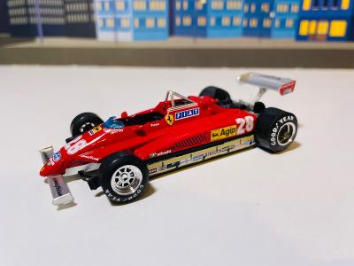 Model 1:43 Formule F1 FERRARI F126 C2 Pironi (Atlas Minichamps IXO