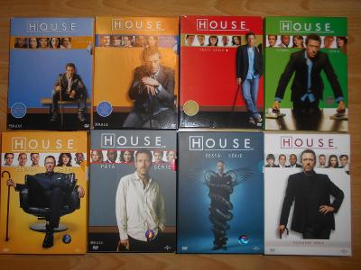 DVD - DR. HOUSE 1. - 8. SÉRIE
