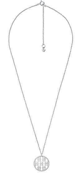 Nový Originální stříbrný náhrdelník se zirkony (Michael Kors) - Šperky