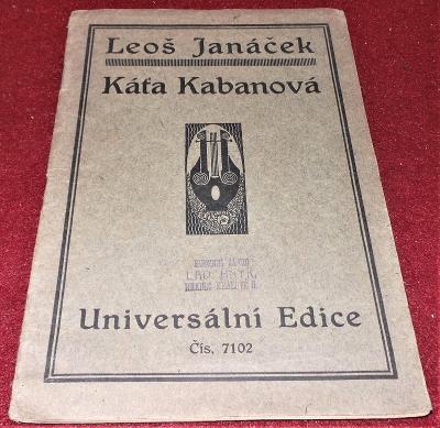 Leoš Janáček - Káťa Kabanová  